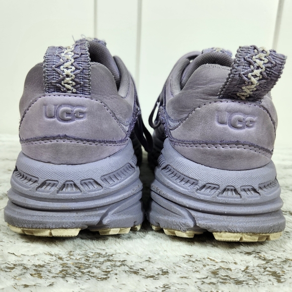 UGG "CA805 June Gloom" Purple Platform Sneakers Lace Up Shoes | Women's Size 8 - Picture 7 of 14